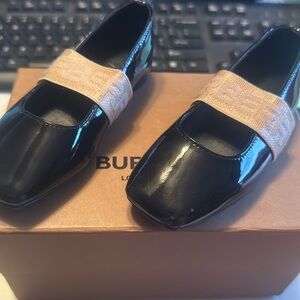 Black Dress Burberry shoes